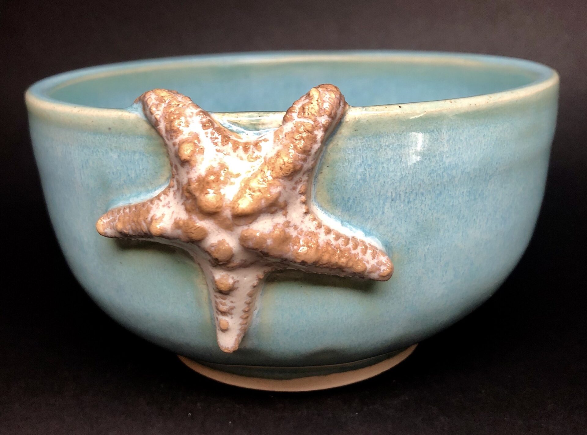 Karen Dale Pottery Starfish Design Bowl